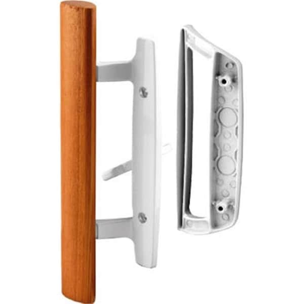 Prime-Line Prime Line 143532 Sliding Patio Door Handle Set; White 130958 - main